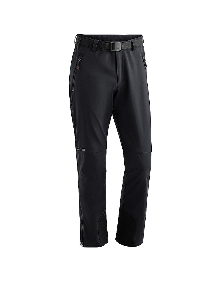 MAIER SPORTS Herren Softshell Wanderhose Tech Warm schwarz | 54